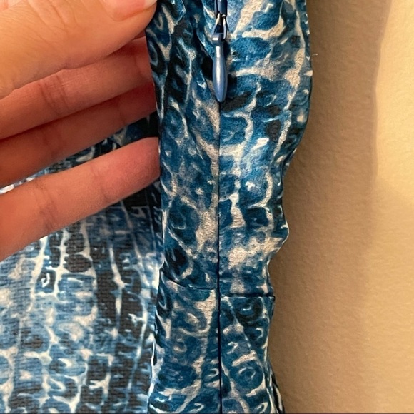 Derek Lam for design nation sleeveless geometric maxi dress fully lined size M - Picture 7 of 11